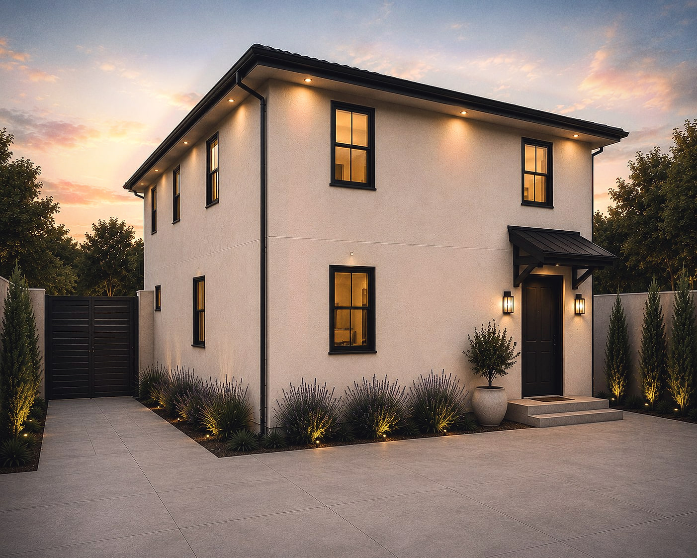 Design rendering of Third multi-family building in Los Angeles, California — view 2