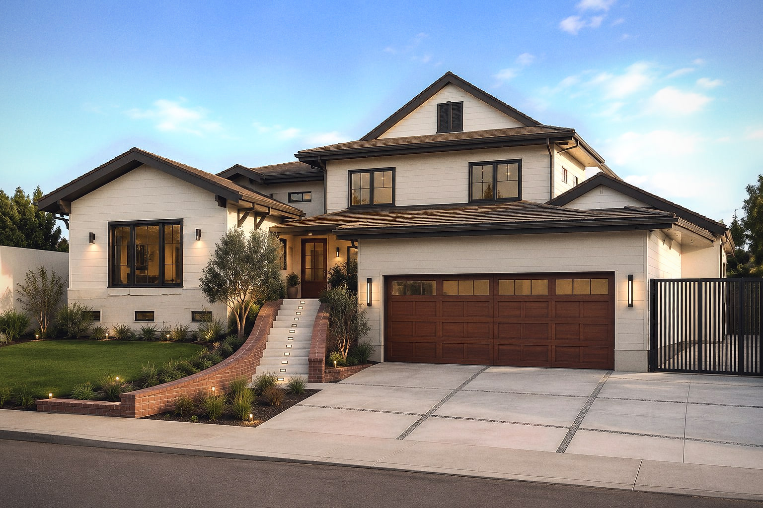 Design rendering of a Single family project in Fullerton, California by M&N Home Design